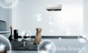 Сухой воздух при работе кондиционера