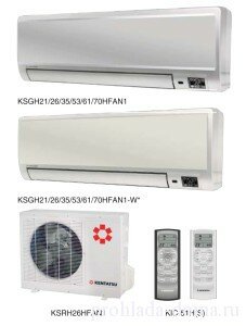 Сплит-системы торговой марки Кентатсу